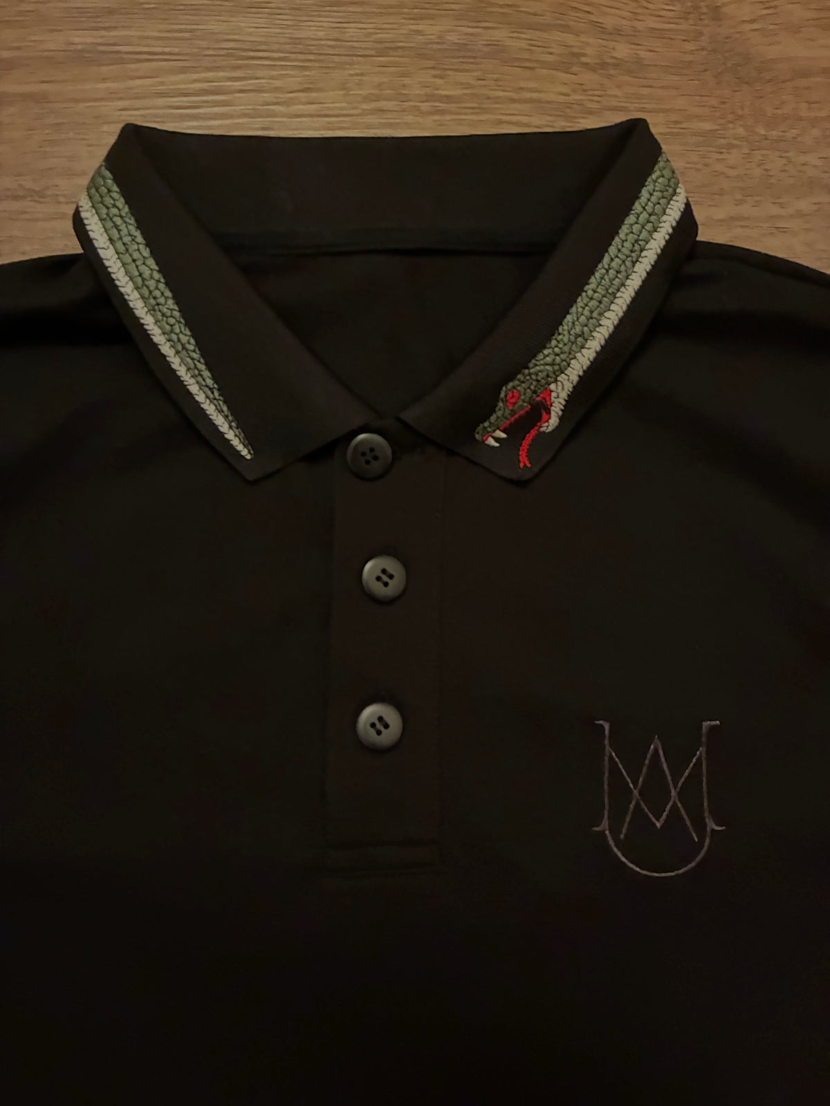 Ouroboros Polo Tee - Black